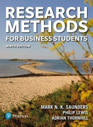 Research Methods for Business Students de Mark Saunders