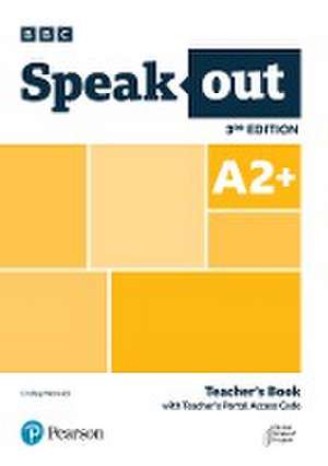 Speakout 3ed A2+ Teacher's Book with Teacher's Portal Access Code de Pearson Education