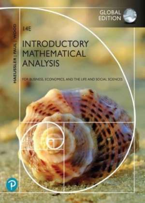 Haeussler, E: Introductory Mathematical Analysis for Busines