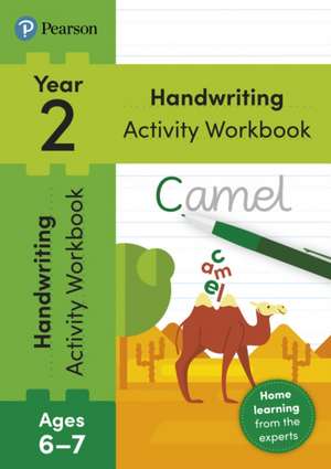 Pearson Learn at Home Handwriting Activity Workbook Year 2 de Sarah Loader