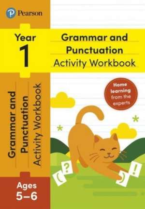 Pearson Learn at Home Grammar & Punctuation Activity Workbook Year 1 de Hannah Hirst-Dunton