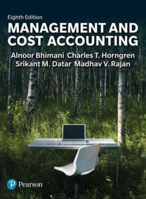 Management and Cost Accounting de Alnoor Bhimani