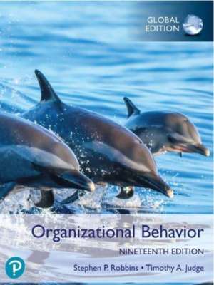 Organizational Behavior, Global Edition de Stephen Robbins