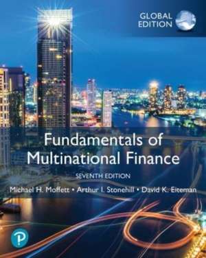 Fundamentals of Multinational Finance, Global Edition de Arthur Stonehill