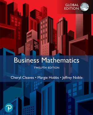 Business Math -- Global Edition de Jeffrey Noble