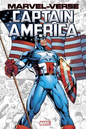 Marvel-Verse: Captain America (New Printing) de Stan Lee