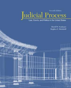 Judicial Process: Law, Courts, and Politics in the United States de David W. Neubauer