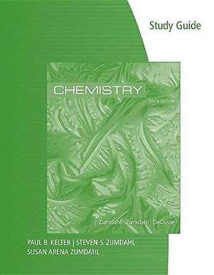 Study Guide for Zumdahl/Zumdahl/Decoste's Chemistry, 10th Edition de Steven S. Zumdahl