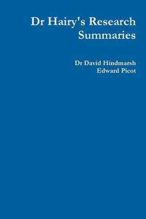 Dr Hairy's Research Summaries de Dr David Hindmarsh