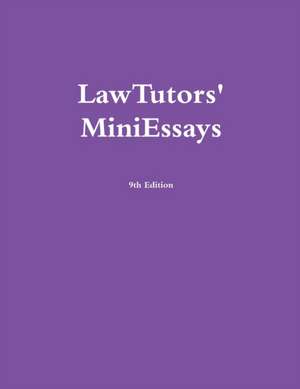 MiniEssays de Llc Lawtutors