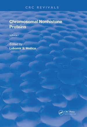 Chromosomal Nonhistone Protein: Volume I: Biology de L. S. Hnilica