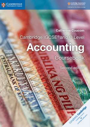 Cambridge IGCSE® and O Level Accounting Coursebook de Catherine Coucom