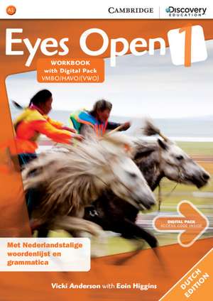 Eyes Open Level 1 Workbook with Online Practice (Dutch Edition) de Vicki Anderson