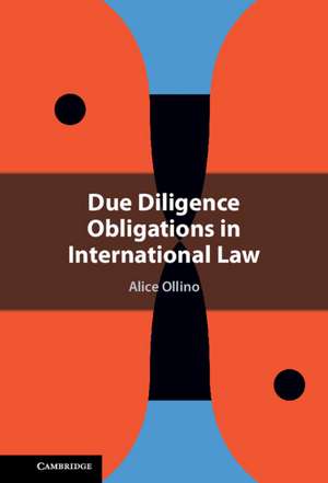 Due Diligence Obligations in International Law de Alice Ollino