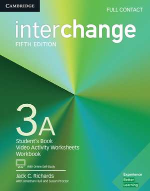 Interchange Level 3A Full Contact with Online Self-Study de Jack C. Richards