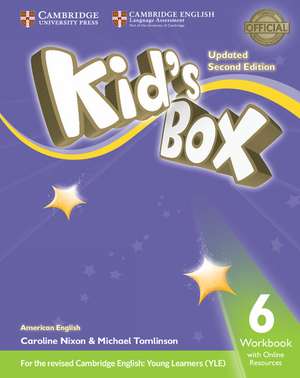 Kid's Box Level 6 Workbook with Online Resources American English de Caroline Nixon