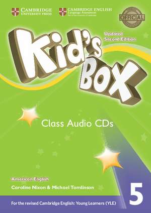 Kid's Box Level 5 Class Audio CDs (3) American English de Caroline Nixon