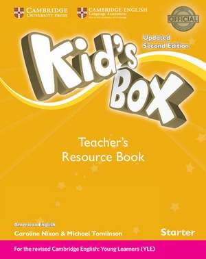 Kid's Box Starter Teacher's Resource Book with Online Audio American English de Kathryn Escribano