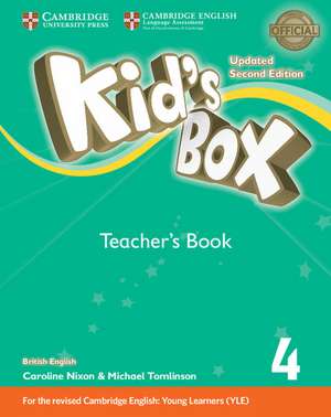 Kid's Box Level 4 Teacher's Book British English de Lucy Frino