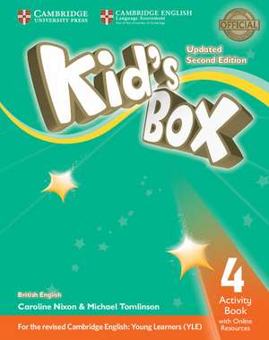 Kid's Box Level 4 Activity Book with Online Resources British English de Caroline Nixon