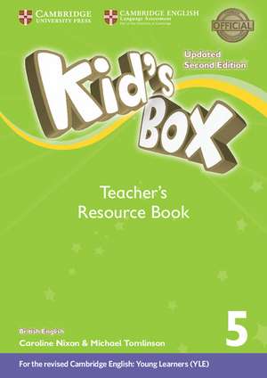 Kid's Box Level 5 Teacher's Resource Book with Online Audio British English de Kate Cory-Wright