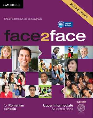 face2face Upper Intermediate Student's Book with DVD-ROM Romanian Edition de Chris Redston