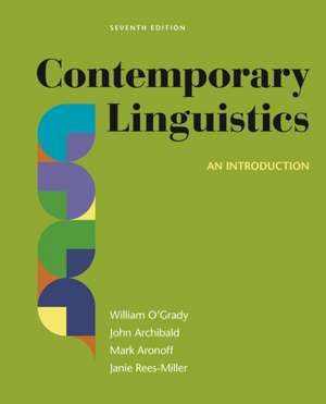 Contemporary Linguistics de William O'Grady