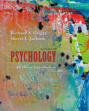 Psychology: A Concise Introduction de Richard Griggs