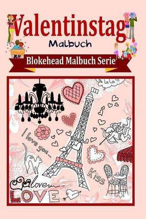 Valentinstag Malbuch de Die Blokehead