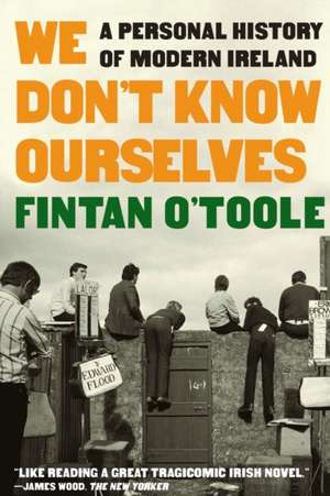 We Don′t Know Ourselves – A Personal History of Modern Ireland de Fintan O′toole