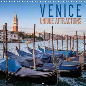 VENICE Unique attractions (Wall Calendar 2018 300 × 300 mm Square) de Melanie Viola