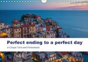 Perfect ending to a perfect day in Cinque Terre and Portovenere (Wall Calendar 2018 DIN A4 Landscape) de Max Barattini