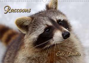 Raccoons / UK-Version (Wall Calendar 2020 DIN A3 Landscape) de Martina Berg