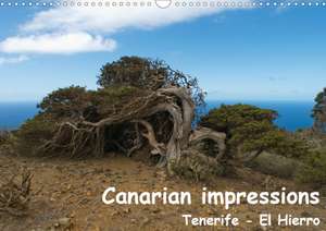 Canarian impressions Tenerife - El Hierro / UK-version (Wall Calendar 2020 DIN A3 Landscape) de Stefan Dummermuth