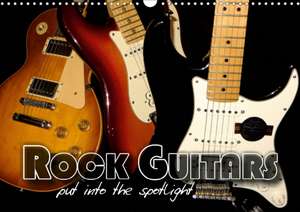 ROCK GUITARS put into the spotlight (Wall Calendar 2020 DIN A3 Landscape) de Renate Bleicher