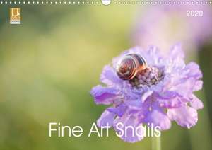 Fine Art Snails (Wall Calendar 2020 DIN A3 Landscape) de Isabella Kramer