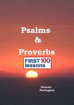 Psalms & Proverbs de Graeme Partington