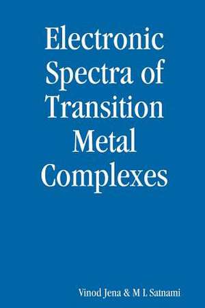 Electronic Spectra of Transitions Metal Complexes de Vinod Jena