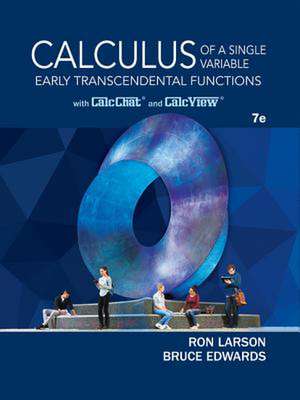 Calculus of a Single Variable: Early Transcendental Functions de Ron Larson