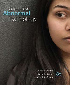 Essentials of Abnormal Psychology de David Barlow