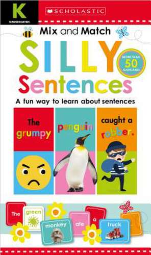 Kindergarten Mix & Match Silly Sentences (Scholastic Early Learners) de Scholastic