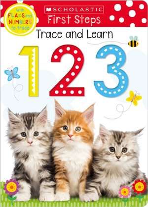 Trace and Learn 123: Scholastic Early Learners (Trace and Learn) de Scholastic