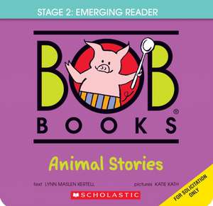 Bob Books - Animal Stories Box Set Phonics, Ages 4 and Up, Kindergarten (Stage 2: Emerging Reader) de Lynn Maslen Kertell