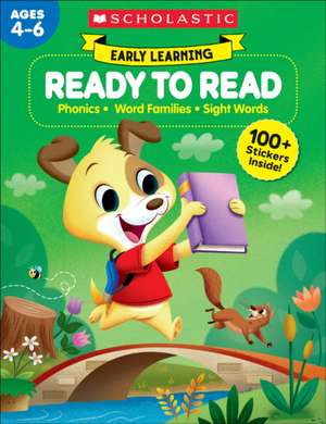 Early Learning: Ready to Read Workbook de Scholastic Teacher Resources