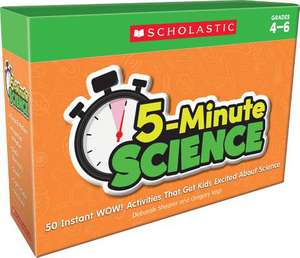 5-Minute Science: Grades 4-6 de Gregory Vogt