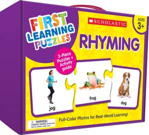 First Learning Puzzles: Rhyming de Scholastic Teaching Resources