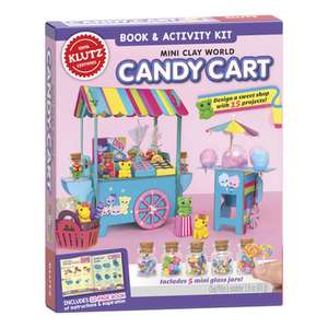 Mini Clay World: Candy Cart (Klutz) de Editors Of Klutz