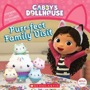 Purr-Fect Family Visit (Gabby's Dollhouse Storybook) de Pamela Bobowicz