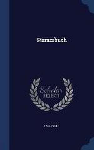 Stammbuch de Anonymous