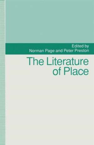 The Literature of Place de Norman Page